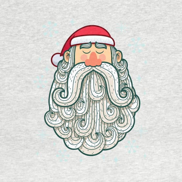 Santa Portrait by Malchev